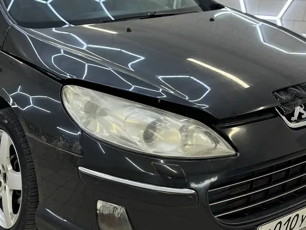 Peugeot 407 до полировки фар