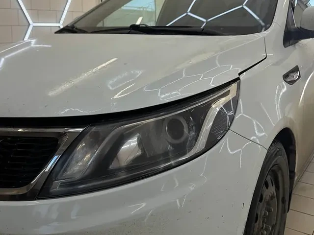 Kia Rio до полировки фар