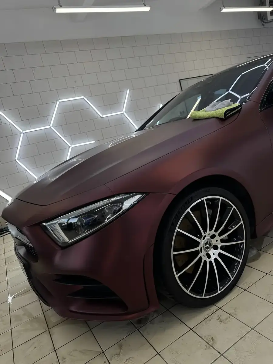 Mercedes CLS после мойки