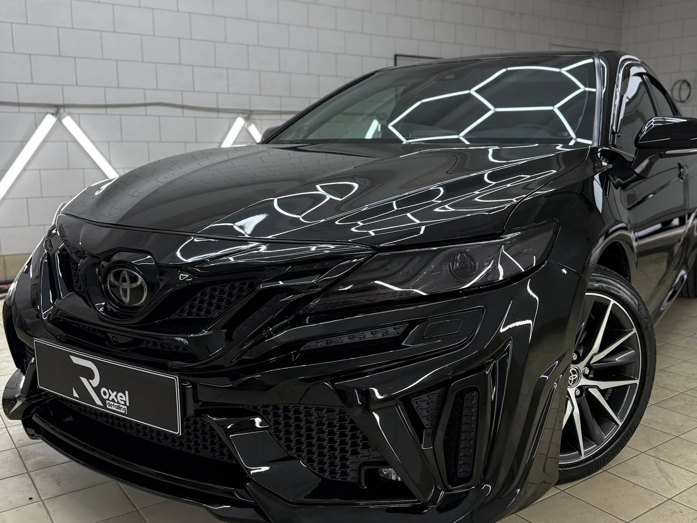 Toyota Camry после полировки и покрытия