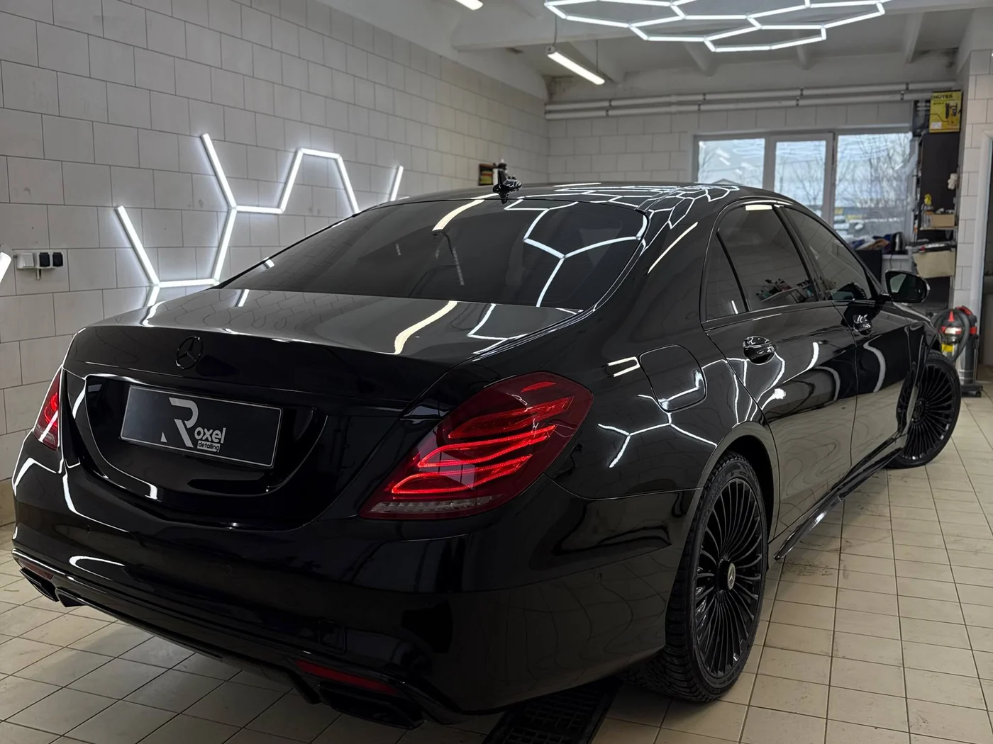 Mercedes S-класса после керамики